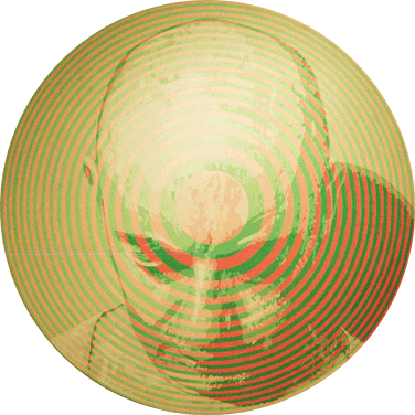 Acrylic painting on canvas.